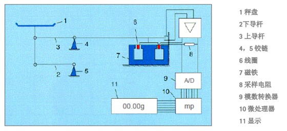 賽多利斯電磁力傳感器原理