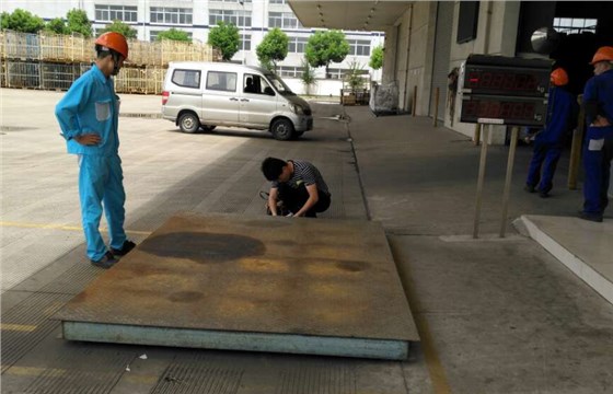 虎丘區(qū)60噸電子地磅維修
