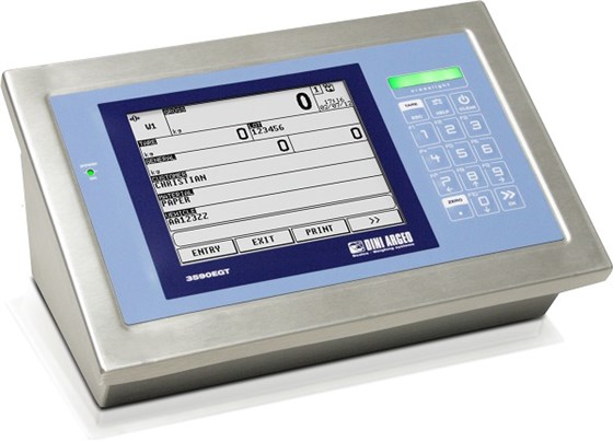 狄納喬(DiNI Argeo)3590EGT觸摸屏稱重控制器 狄納喬(DiNI Argeo)3590EGT觸摸屏稱重控制器