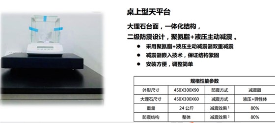 桌上型天平防震臺(tái)