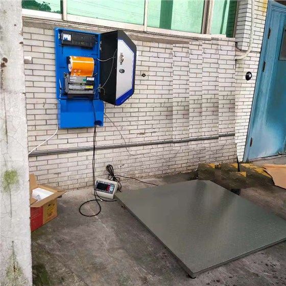 垃圾處理稱重設備地磅