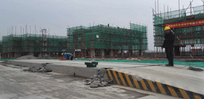 蘇州電子汽車(chē)衡移裝現(xiàn)場(chǎng)