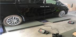 蘇州汽車過磅秤現(xiàn)場案例