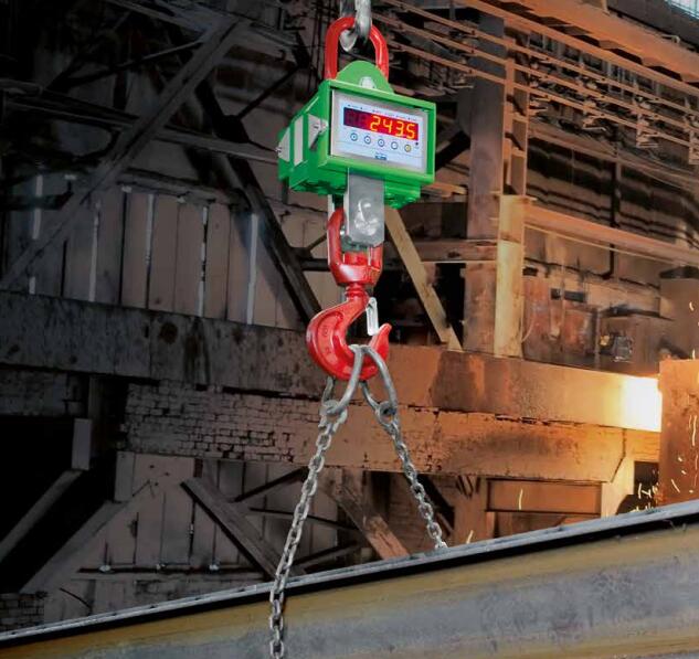 進口電子吊秤意大利狄納喬（Dini Argeo）在倉庫稱量廢料中應(yīng)用1