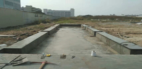 電子汽車衡基礎(chǔ)施工現(xiàn)場案例分享-蘇州金鉆