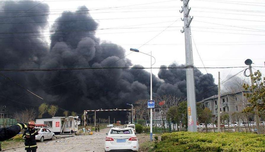江蘇鹽城化工廠爆炸