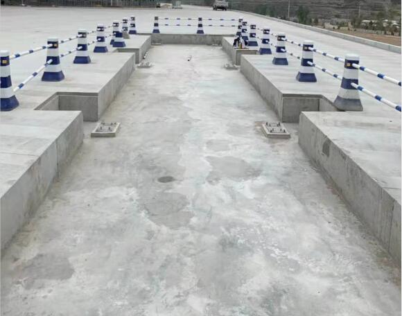 60噸汽車衡安裝檢定現(xiàn)場案例分享-蘇州金鉆