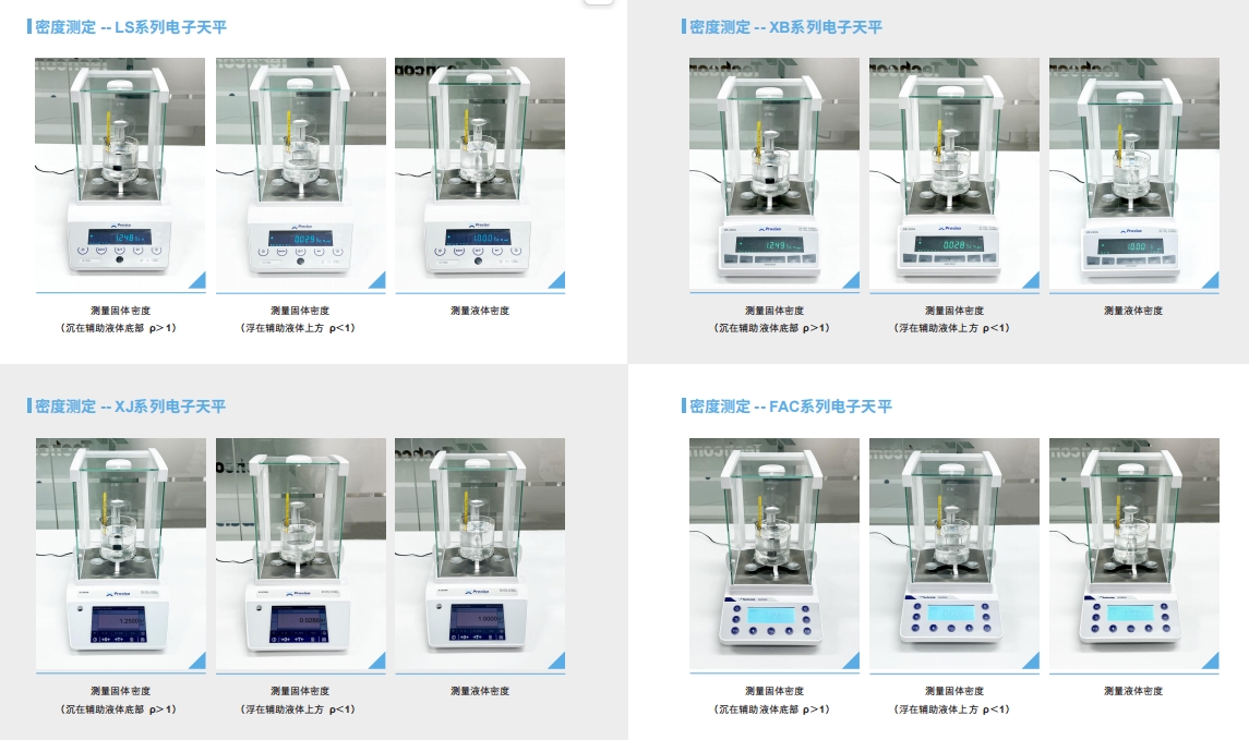 普利賽斯天平測(cè)密度