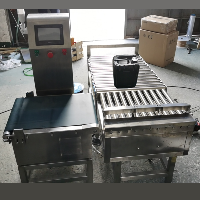 桶裝產(chǎn)品在線檢重秤