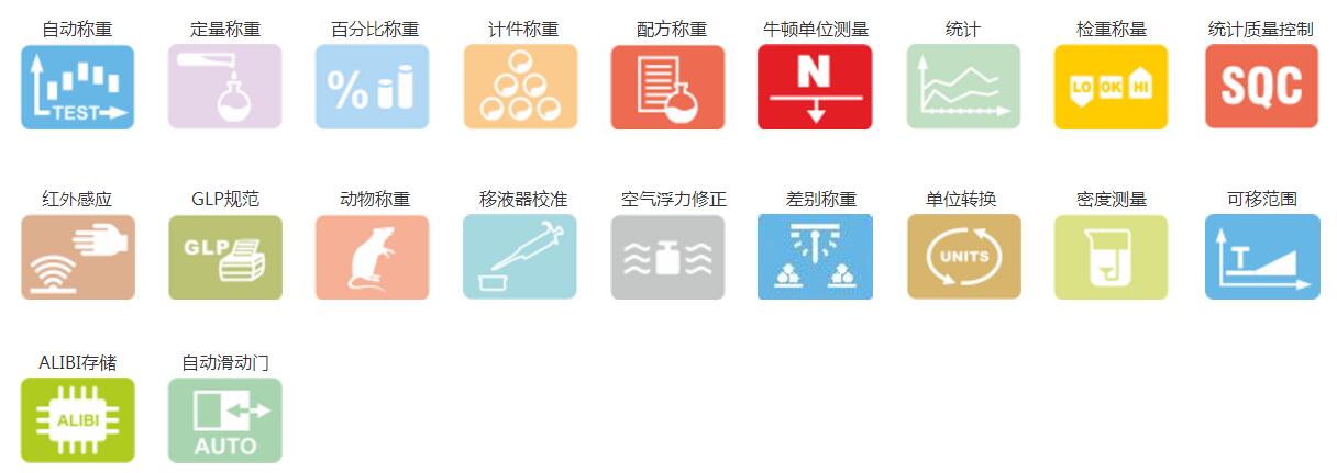 瑞德威XA52.4Y.A千分位電子天平產(chǎn)品功能