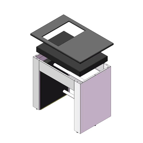 分離式百萬(wàn)分位天平臺(tái)1